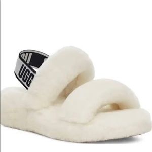 UGG Oh Yeah Slide Fuzzy Slippers